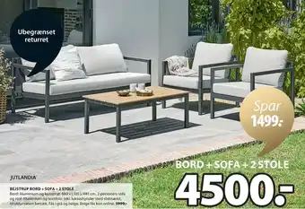 JYSK BORD + SOFA + 2 STOLE tilbud