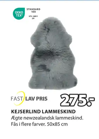 JYSK KEJSERLIND LAMMESKIND tilbud