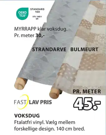 JYSK VOKSDUG tilbud