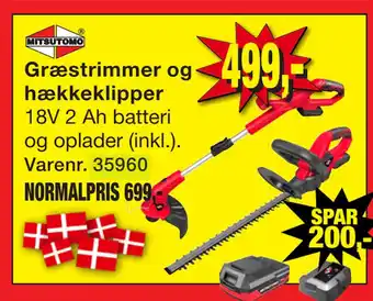 Harald Nyborg Græstrimmer og hækkeklipper tilbud