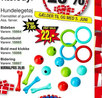 Harald Nyborg Hundelegetøj tilbud