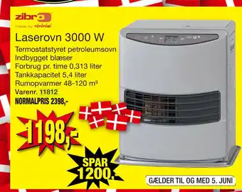 Harald Nyborg Laserovn 3000 W tilbud