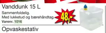 Harald Nyborg Vanddunk 15 L tilbud