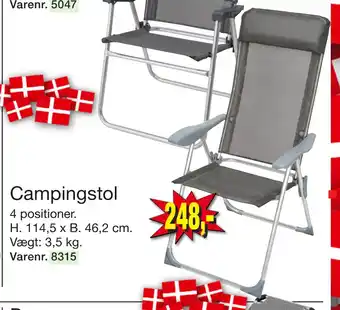 Harald Nyborg Campingstol tilbud