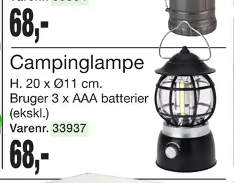Harald Nyborg Campinglampe tilbud