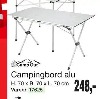 Harald Nyborg Campingbord alu tilbud