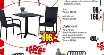 Harald Nyborg BORD + 2 STOLE tilbud