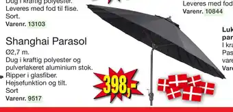 Harald Nyborg Shanghai Parasol tilbud