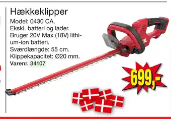 Harald Nyborg Hækkeklipper tilbud