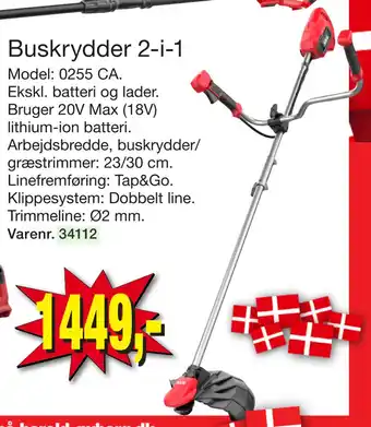 Harald Nyborg Buskrydder 2-i-1 tilbud
