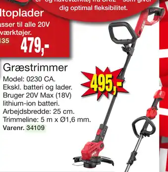 Harald Nyborg Græstrimmer tilbud