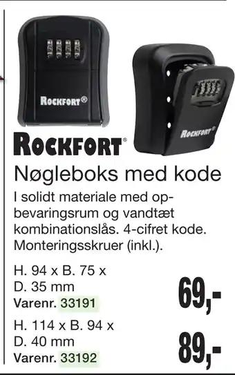 Harald Nyborg Nøgleboks med kode tilbud