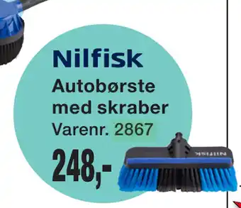 Harald Nyborg Autobørste med skraber tilbud