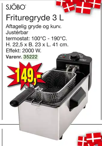 Frituregryde 3 L