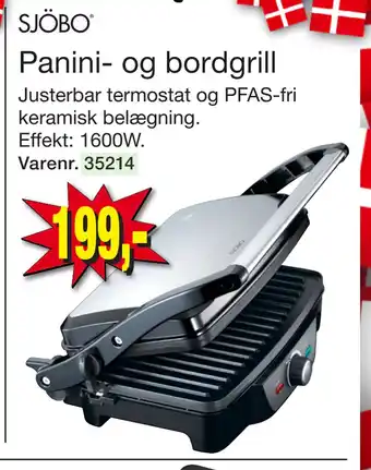 Harald Nyborg Panini- og bordgrill tilbud