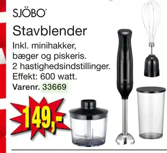 Harald Nyborg Stavblender tilbud