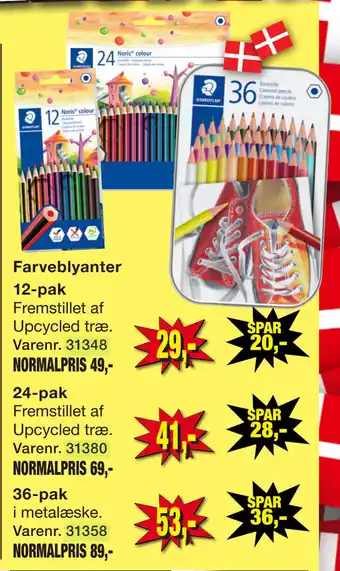 Harald Nyborg Farveblyanter 12-pak tilbud