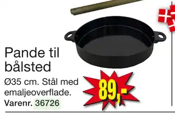 Harald Nyborg Pande til bålsted tilbud