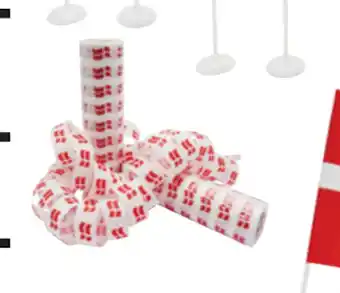 Harald Nyborg Serpentiner med flag 2 ruller tilbud