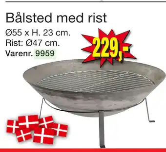 Harald Nyborg Bålsted med rist tilbud