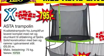 Harald Nyborg ASTA trampolin tilbud