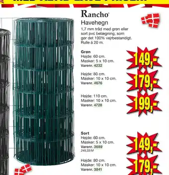 Harald Nyborg Havehegn tilbud