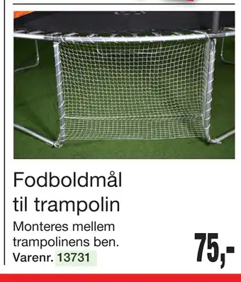Harald Nyborg Fodboldmål til trampolin tilbud