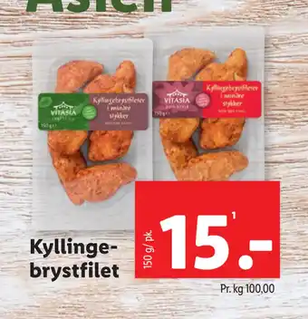 Lidl Kyllingebrystfilet tilbud