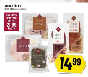 Løvbjerg AALBÆK PÅLÆG tilbud