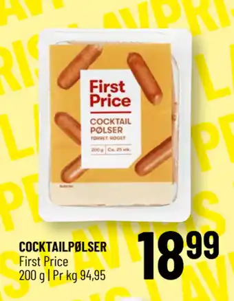 Løvbjerg COCKTAILPØLSER tilbud