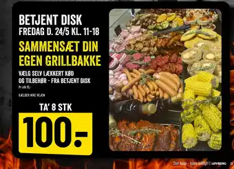 Løvbjerg SAMMENSÆT DIN EGEN GRILLBAKKE tilbud