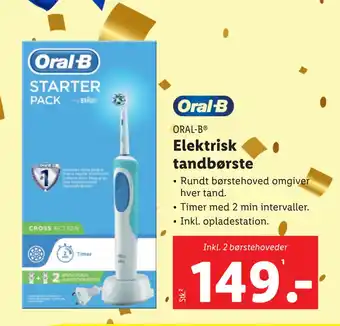 Lidl Elektrisk tandbørste tilbud