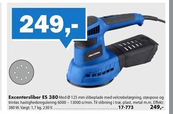 Excentersliber ES 380