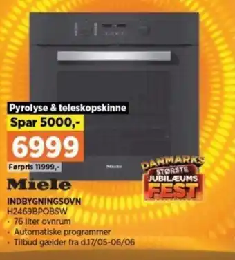 Power INDBYGNINGSOVN H2469BPOBSW tilbud