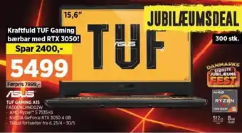 Power TUF GAMING A15 FA506NCHN002W tilbud