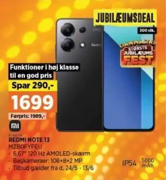 Power REDMI NOTE 13 MZBOFYFEU tilbud