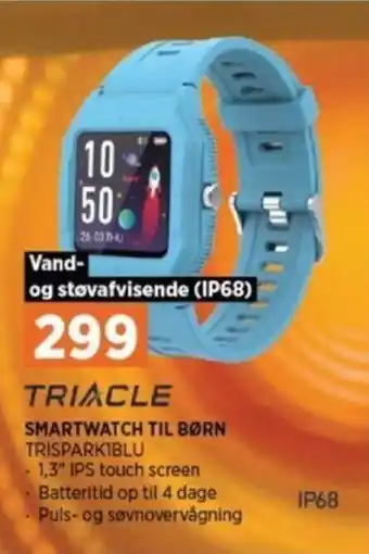 Power SMARTWATCH TIL BØRN TRISPARKIBLU tilbud