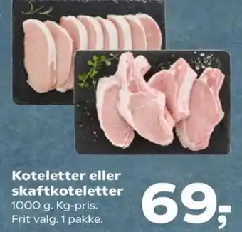 Koteletter eller skaftkoteletter