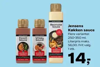 Jensens Køkken sauce