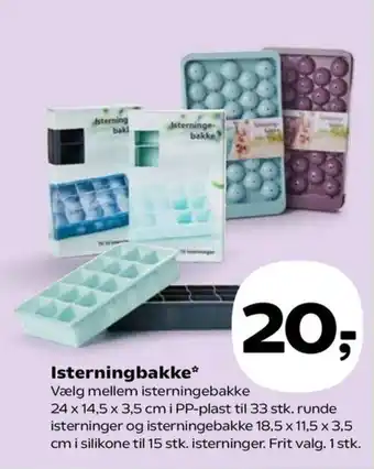Isterningbakke*
