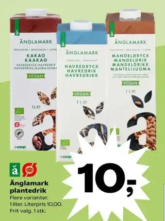 Coop.dk Änglamark plantedrik tilbud