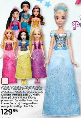 Legekæden Disney Prinsesse Dukker tilbud