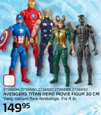 Legekæden Avengers Titan Hero Movie Figur 30 cm tilbud