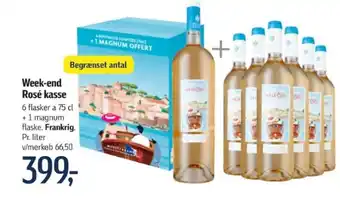 Føtex Week-end Rosé kasse tilbud