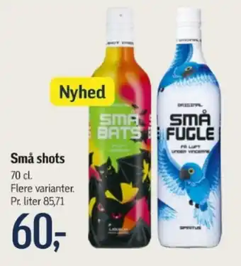 Føtex Små shots tilbud