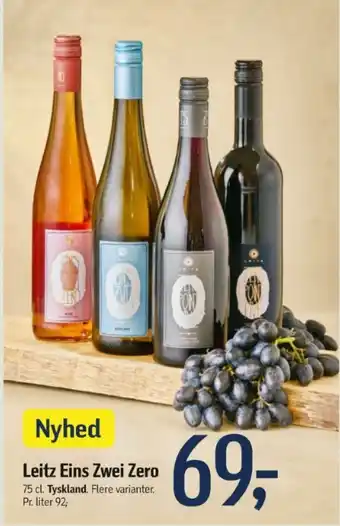 Føtex Leitz Eins Zwei Zero tilbud