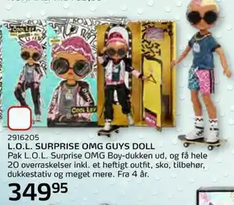 Legekæden L.O.L. Surprise OMG Guys Doll tilbud