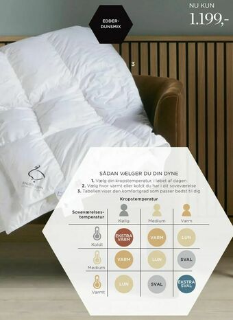 Salling Hyrdinden og Skorstensfejeren Dyne tilbud