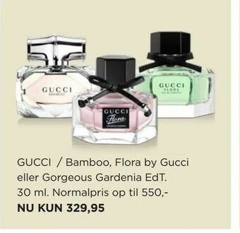 Salling GUCCI Bamboo, Flora by Gucci eller Gorgeous Gardenia tilbud
