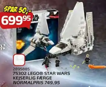Legekæden Lego Star Wars Kejserlig Færge tilbud